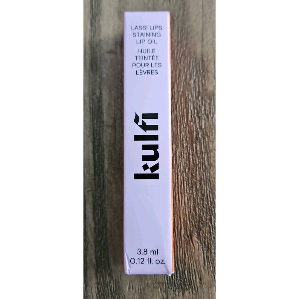 KULFI GUAVA Lassi Lips Staining Lip Oil Full Size 3.8 ml/0.12 fl oz ~ NEW in box